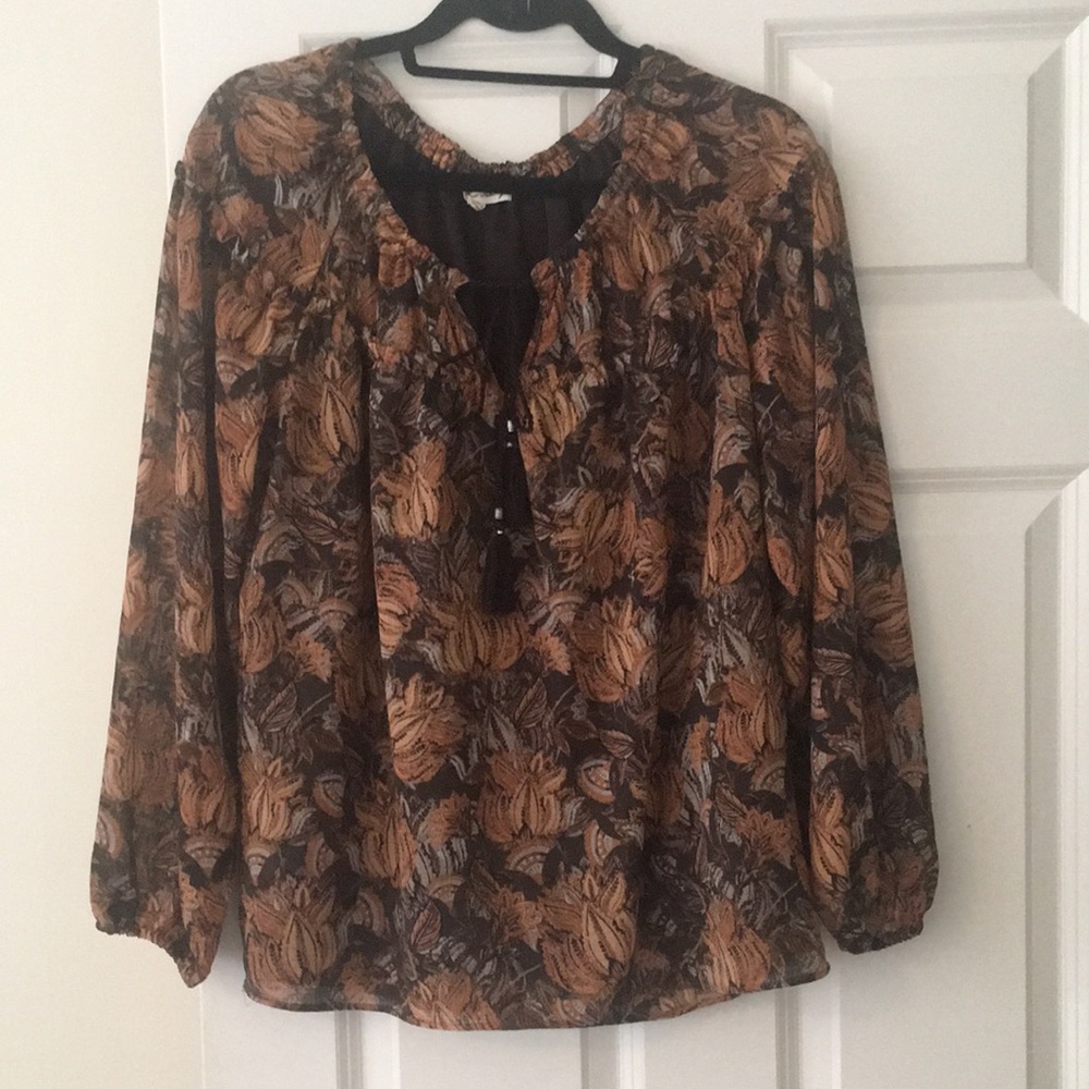 Jane and Delancey Bohemian style top
